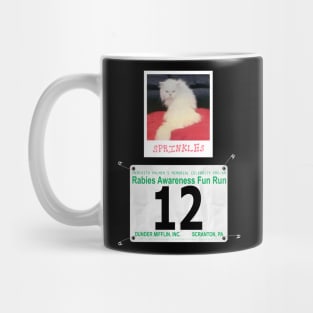 Dunder Mifflin Fun Run Race #12 (Angela and Sprinkes) Mug